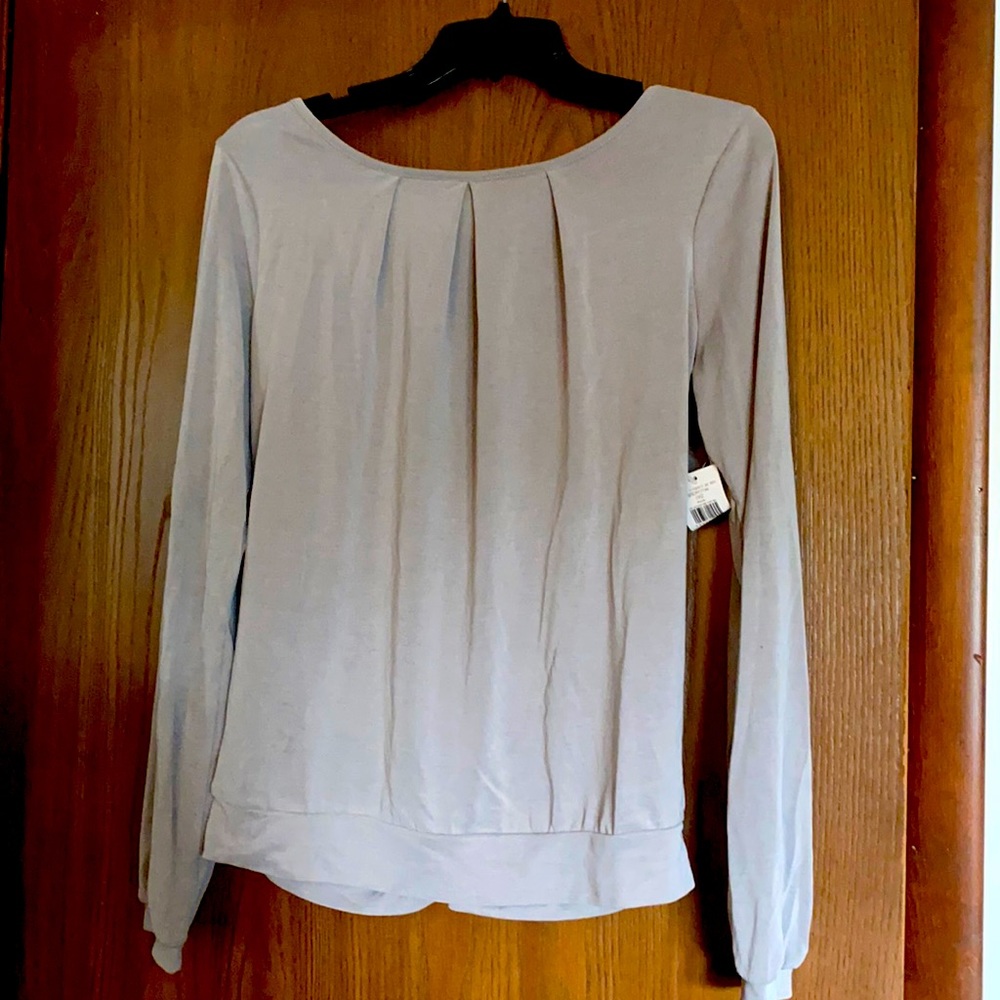Buckle Scoop Neck Top